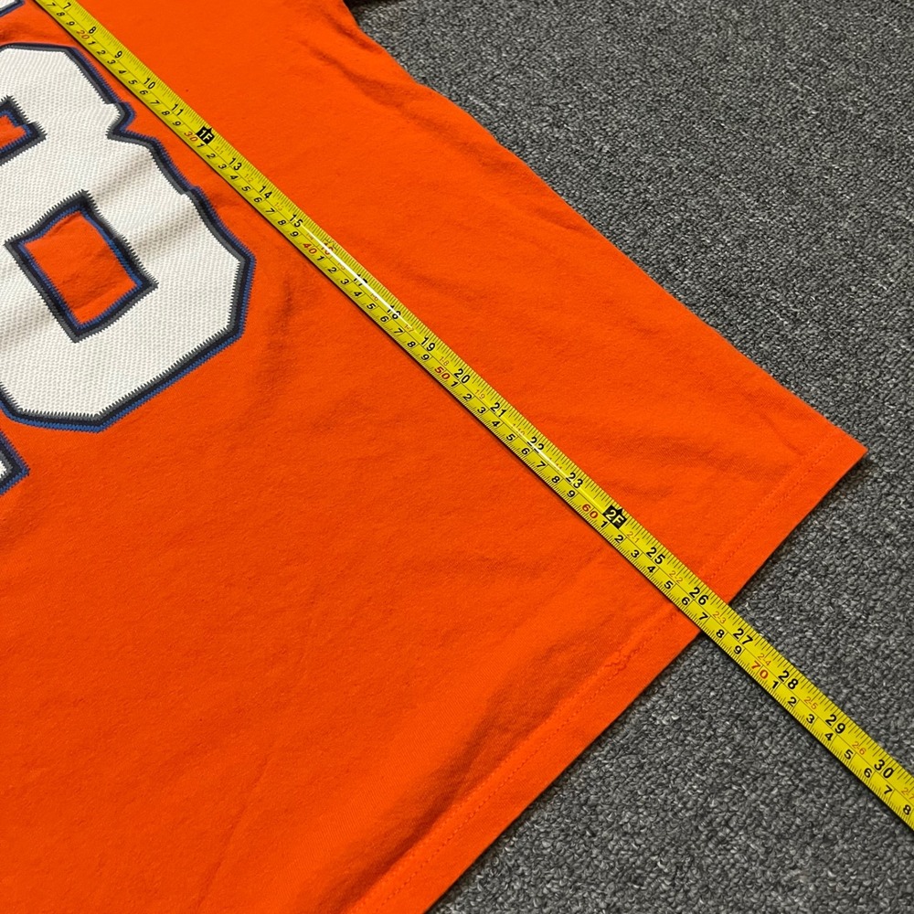 Denver Broncos Peyton Manning‎ 18 Orange NFL Team Apparel T Shirt Mens Large - Picture 5 of 7